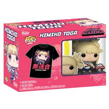 Load image into Gallery viewer, My Hero Academia Figure + T-shirt Himiko Toga Unmasked Size L Funko Pop!
