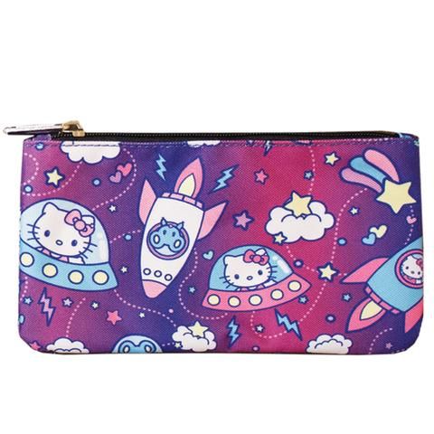 Sanrio Zipper Pouch Hello Kitty Space Exploration AOP Loungefly