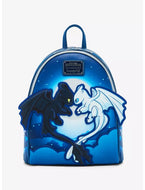 DreamWorks Mini Backpack Toothless & Light Fury Night Sky How to Train Your Dragon Loungefly