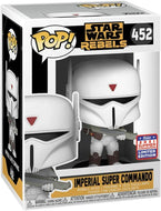 Disney Figure Star Wars Rebels Imperial Super Commando Bobble-Head Pop! 452 Summer Convention 2021 Funko