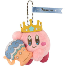 Load image into Gallery viewer, Kirby Plush Keychain Kirby Aquarius Kirby Horoscope Collection 30th Anniversary Kirby
