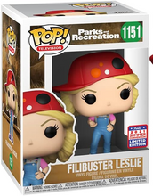 Load image into Gallery viewer, Parks and Recreation Figure Leslie Knope Filibuster Pop! Television 1151 FunKon Summer 2021 Exclusive Funko
