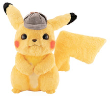 Load image into Gallery viewer, Pokemon Plush Doll Lifesize Detective Pikachu MegaHouse
