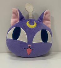 Load image into Gallery viewer, Sailor Moon Pass Holder and Plush Pouch Luna P Banpresto
