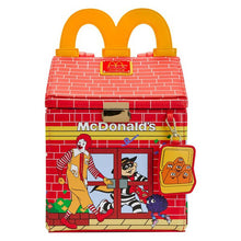Load image into Gallery viewer, McDonald&#39;s Mini Backpack Happy Meal Box Loungefly
