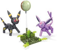 Load image into Gallery viewer, Pokemon Building Set Espeon &amp; Umbreon Mega Construx Mattel
