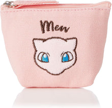 Load image into Gallery viewer, Pokemon Coin Purse Mew Embroidered Face ShoPro
