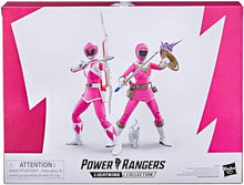 Load image into Gallery viewer, Mighty Morphin Power Rangers Lightning Collection Pink Ranger &amp; Zeo Pink Ranger 6" Articulated Action Figure Set
