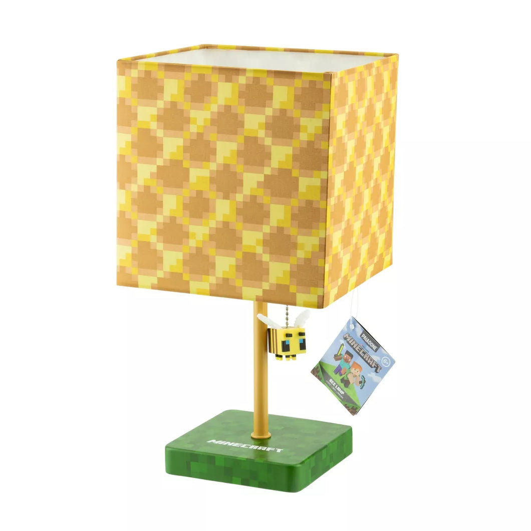 Minecraft Table Lamp Honeycomb Bee Paladone