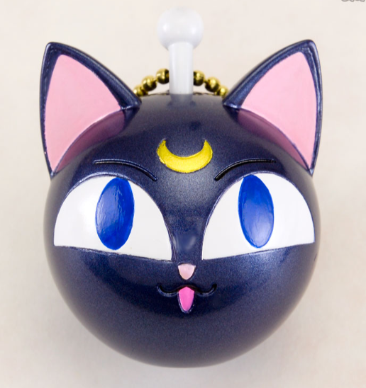 Sailor Moon Keychain Luna-P Miniaturely Tablet Bandai