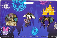 Load image into Gallery viewer, Disney Park Minnie Mouse Main Attraction Pins - Set of 3
