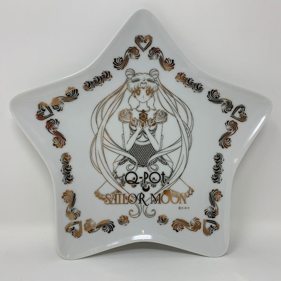 Sailor Moon Star Macaron Plate Sailor Moon Crystal x Q-Pot Cafe