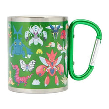 Load image into Gallery viewer, Pokemon Mug with Carabiner Bug Type BUG OUT! Pokemon Center
