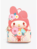 Sanrio Mini Backpack My Melody Figural Floral Loungefly