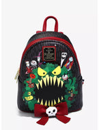Nightmare Before Christmas Mini Backpack Wreath Loungefly