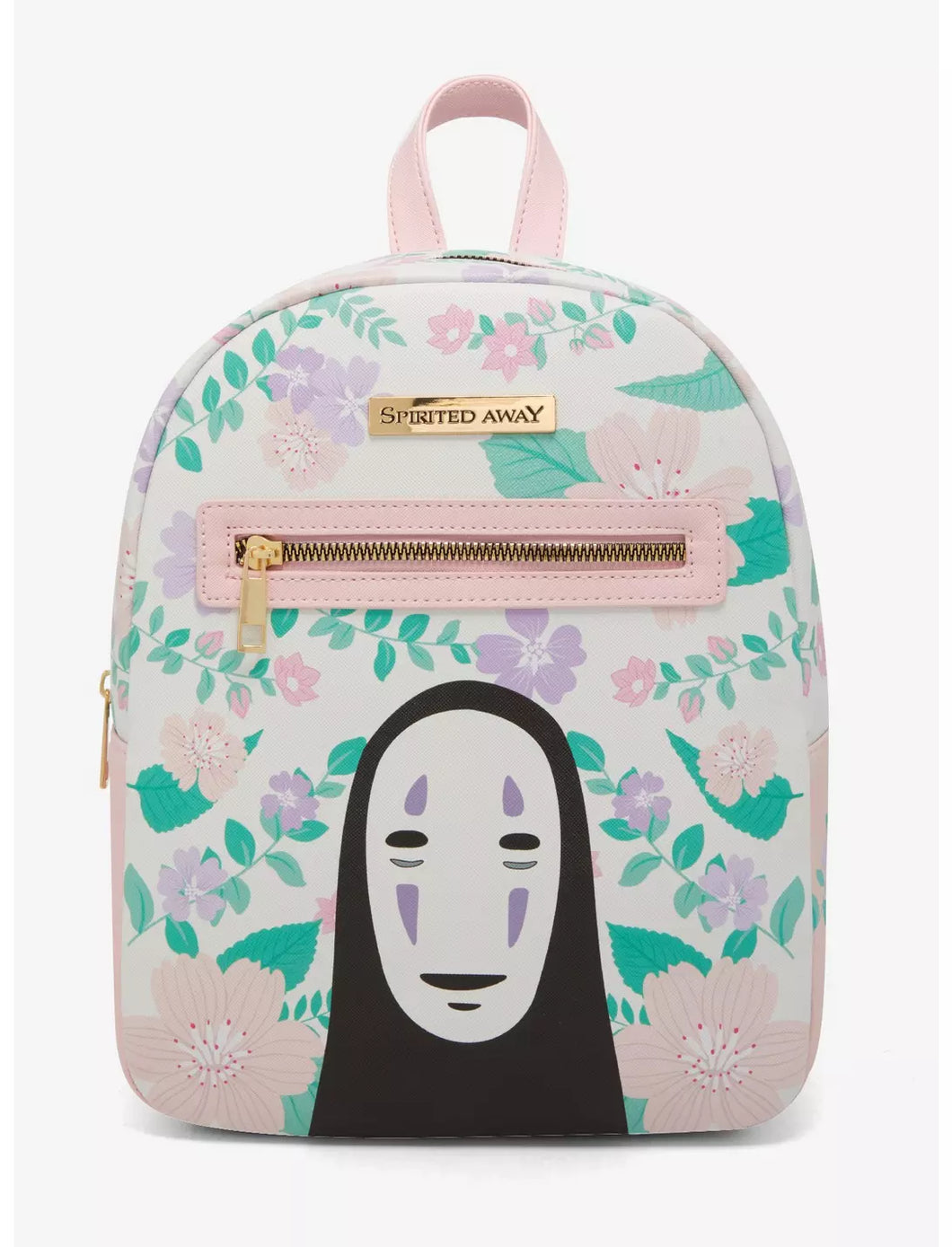 Studio Ghibli Mini Backpack Spirited Away No-Face Floral Her Universe