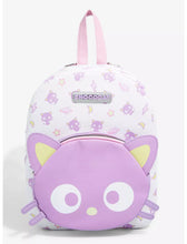 Load image into Gallery viewer, Sanrio Mini Backpack Chococat Pastel Moon Print Bioworld
