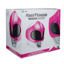 Load image into Gallery viewer, Power Rangers Mighty Morphin Pink Ranger Helmet Lightning Collection Hasbro
