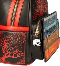 Load image into Gallery viewer, Public Domain Literary Horror Books Mini Backpack Edgar Allan Poe Loungefly
