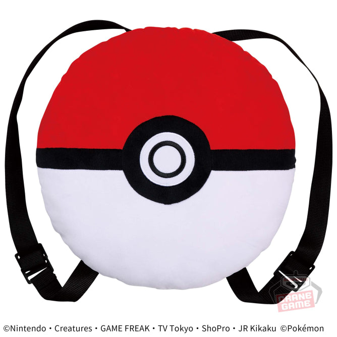Pokemon Plush Backpack Poke Ball 2023 Banpresto