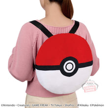 Load image into Gallery viewer, Pokemon Plush Backpack Poke Ball 2023 Banpresto
