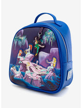 Load image into Gallery viewer, Disney Mini Backpack Peter Pan Mermaid Lagoon Loungefly
