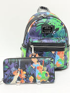 Disney Mini Backpack & Wallet Set Peter Pan Lost Boys Scene Loungefly