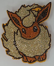 Load image into Gallery viewer, Pokemon Plush Keychain Flareon Rhinestone ShoPro
