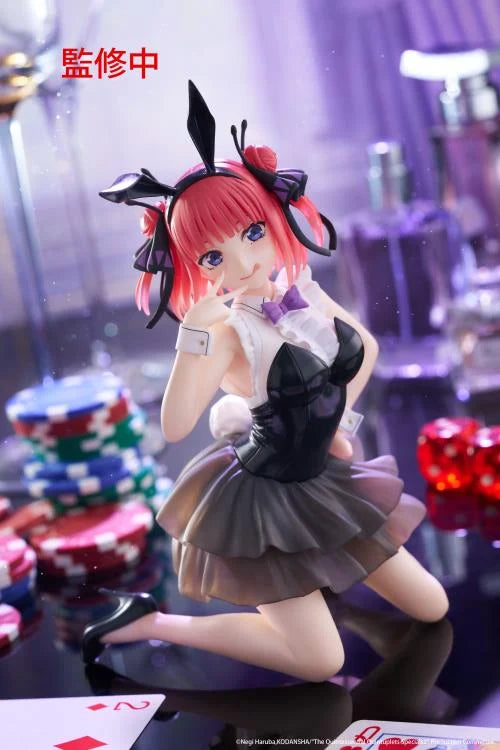 Desktop Cute The Quintessential Quintuplets Nino Nakano Black Bunny ver. 91 Prize Figure Taito