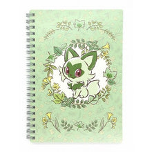 Load image into Gallery viewer, Pokemon Notebook Sprigatito Nya! Nya Nya! Pokemon Center
