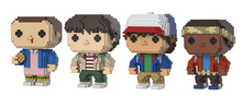 Load image into Gallery viewer, Stranger Things Figure Eleven With Eggos/Mike/Dustin/Lucas 8-Bit Pop! 4 Pack Funko
