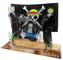 Load image into Gallery viewer, One Piece Acrylic Stand Luffy, Zoro, Sanji Shueisha
