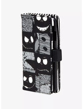 Load image into Gallery viewer, The Nightmare Before Christmas 25th Anniversary Jack Skellington Checkered Folio iPhone Case
