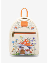 Load image into Gallery viewer, Disney Mini Backpack Tinker Bell Mushroom Loungefly
