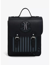 Load image into Gallery viewer, The Addams Family Mini Backpack Wednesday Nevermore Academy Her Universe
