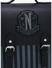 Load image into Gallery viewer, The Addams Family Mini Backpack Wednesday Nevermore Academy Her Universe
