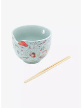 Load image into Gallery viewer, Ramen Bowl with Chopsticks Woodland Escape
