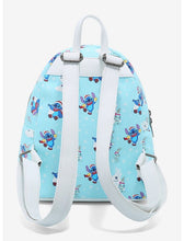 Load image into Gallery viewer, Disney Mini Backpack Lilo &amp; Stitch Snow Day Loungefly
