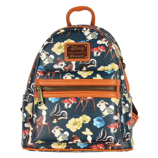 Loungefly Disney Bambi And Friends Floral Mini Backpack