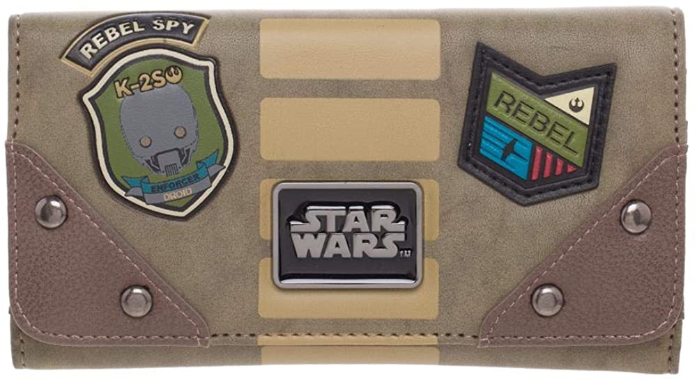 Bioworld Star Wars Rogue One Rebel Leader X-Wing Pilot Juniors Flap Wallet