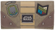 Bioworld Star Wars Rogue One Rebel Leader X-Wing Pilot Juniors Flap Wallet