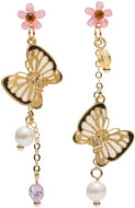 Pokemon Center Butterfree Floral 2020 Feux Earrings