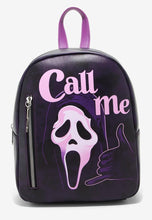 Load image into Gallery viewer, Scream Mini Backpack Ghost Face Call Me Bioworld
