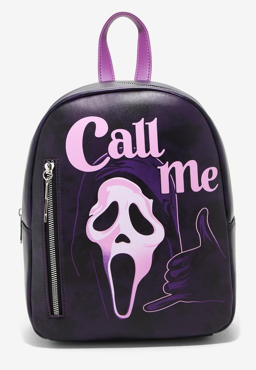 Scream Mini Backpack Ghost Face Call Me Bioworld