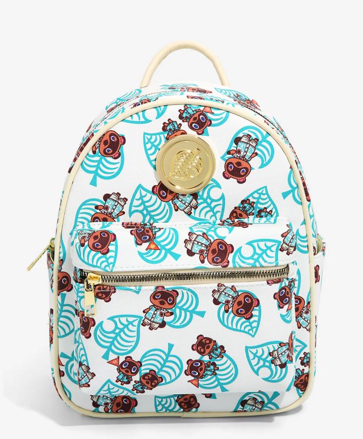 Nintendo Animal Crossing New Horizons Tom Nook, Timmy, & Tommy Mini Backpack