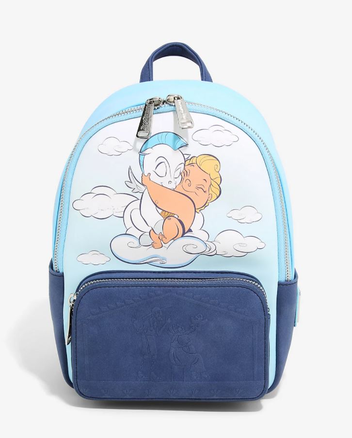 Loungefly Disney Hercules Baby Pegasus & Hercules Mini Backpack and Cardholder Set