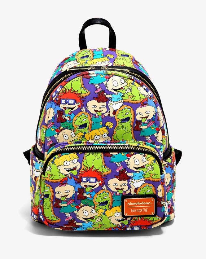 Loungefly Rugrats Characters Mini Backpack