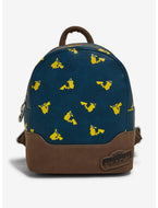 Pokemon Mini Backpack Detective Pikachu AOP Loungefly