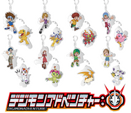 Digimon Adventure Changing Lenticular Acrylic Keychain Brujula