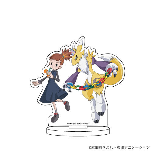 Chara Acrylic Figure Digimon Tamers Ruki & Renamon Celebration ver.